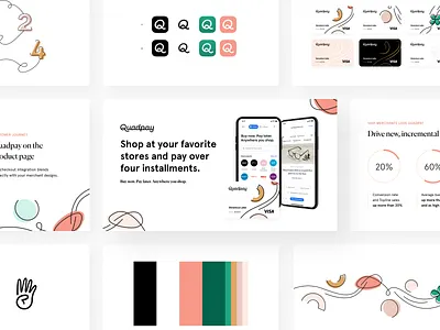 Branding illustration exploration branding color palette design illustration typography