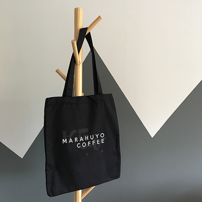 What-If Series: Marahuyo Coffee Tote Bag art bag bags black branding coffee coffee shop design logo marahuyo marahuyo coffee minimal tote tote bag tote bags totebag