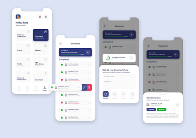 Health App design app application clean design dribbble best shot figma flat health highfidelity medical medical app minimal ui ux