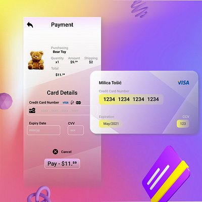 002 Daily challenge 002 creditcard creditcardcheckout creditcards daily 100 challenge daily002 dailyui dailyuichallenge figma glass effect glassmorphism gradient gradient design gradients trendy design uiux uiuxdesign uiuxdesigner visa