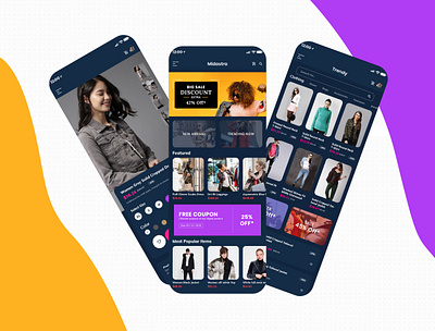 Ecommerce shopping app app appdesign appdesign2021 cart screen e commerce ecommerce app ecommerce design ecommerce shop fashion fashion app mall app online shop online shopping app shopping app ui uidesign uiux user interface