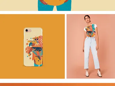 Monstera Day design digital art digital artist digital artwork digital illustration digital illustrator editorial editorial art editorial illustration illustration