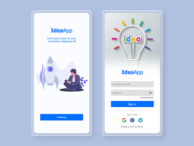 App Login page app form log out login form login form design login page login screen sign in sign up signup ui ui design uiux user interface design ux uxdesign xd design