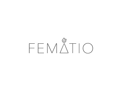 FEMATIO cosmetics graphic design logo logo design logotype logotype design