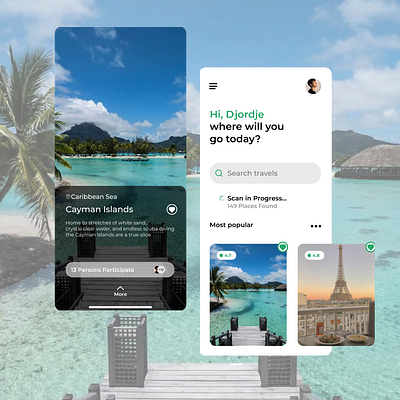 Travel app app appdesign appdesigner application branding design destination figma hawaii travel travel app travelling ui