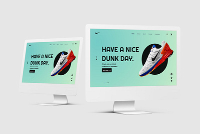Landing page design ui ux