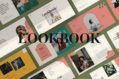 Lookbook Presentation Templates clean colorful company corporate google slides keynote modern multipurpose multipurpose template photography pitch deck portfolio powerpoint presentation studio template unique web design web development website