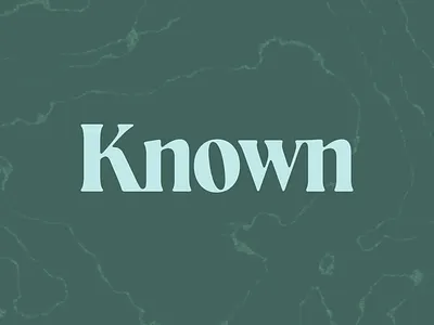 Known Type custom k lettering logotype serif soft typography