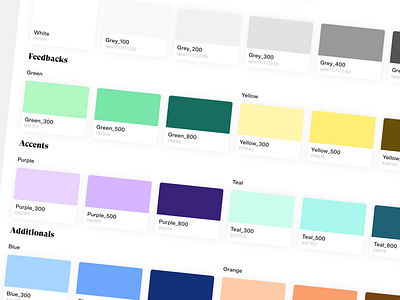 Back Market Design System Colors backmarket color palette colors design design system ds figma rgb rgba