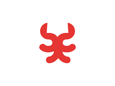 Hinted Crab branding creative design digital idendity illustrator logo logodesign logos logotype minimal
