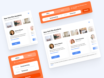 UI KIT for cross-platform service bright button clear colors cross platform design dropdown form light menu minimal mobile design mobile ui service shadow teaser ui ux webdesign