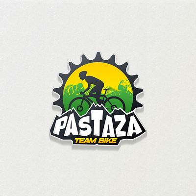 Pastaza Team Bike bike bikes brand green logo logodesign mascot shot team teambike yellow