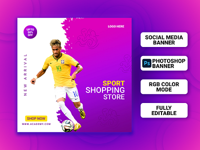 Sports Social Media Post Design | Instagram Post | Banner ads banner banner ads banner design facebook ad facebook ads facebook banner food food banner google ad banner google banner ads instagram banner instagram post instagram stories modern banner social media social media banner social media post design web banner web banner ad web banner design