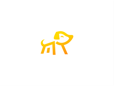 Dog logo animal branding care creative dog dog logo doggy illustration logo design minimal negative space pet