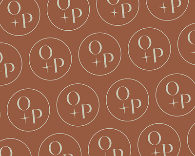 Olive + Pine Salon Logo Pattern branding hair logo hair salon hair salon branding hair salon design hair stylist indiana indianapolis indy logo logo pattern logo pattern hair salon pattern design salon branding salon logo