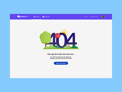 404 Page - Education (Geekie) daily daily ui dailyuichallenge design education education app educational illustraion ui ux