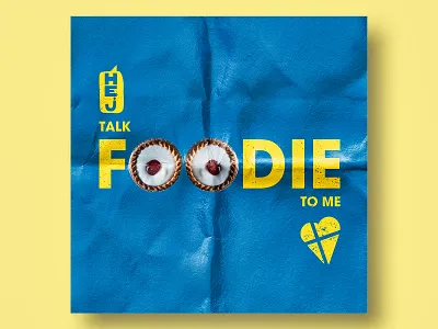 Poster Design [ Talk Foodie To Me ] foodie graphic design poster design quotes