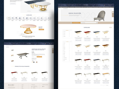E-commerce, Dicori Furnitures store clean ui design designinpiration ecommerce ecommerce design ecommerce shop furniture furniture store furniture website interfacedesign store web webdesign website