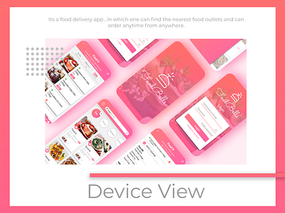 Food Bells - Food Delivery app food app food delivery app uiux design