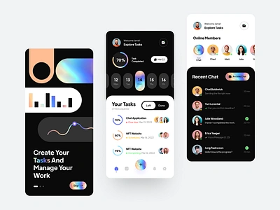 Task Management App app design application banking app best app design best mobile design crypto app finance app flutter design ios app mobile design mobile designer mobile developer task management top app design 2023 wallet app design