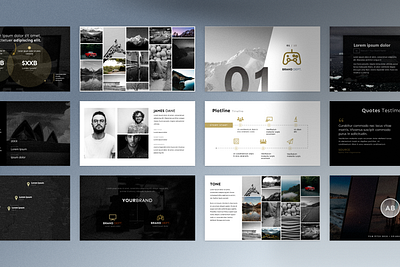 Film & TV: Pitch Deck Template film film pitch film pitch deck film pitch deck template movie movie bible movie pitch pitch pitch deck template pitchdeck powerpoint ppt show bible tv pitch deck