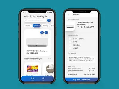 Building Material and Home Improvement Apps branding illustration ui uiux uiuxdesigner