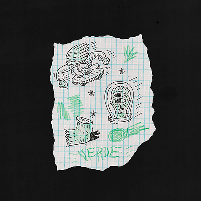 Verde andreesalazar art design handcrafted handdrawn handmade illustration
