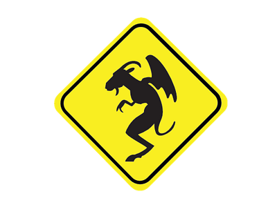 The Jersey Devil graphic design illustration logo typography