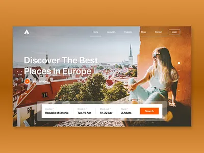 European Travel Agency camping flight hiking home page landing page rental stay tour tourism tourist travel travel agency travel agent travel guide traveling traveller trip vacation website website design