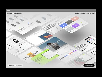 Introducing Laurent UI kit 🔥 app application bright colorful craftwork design ecommerce illustrations landing launch screen longreads presentation product release notes ui uxui vector web website