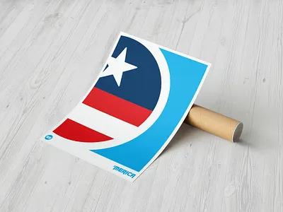 'Merica Badges digital art