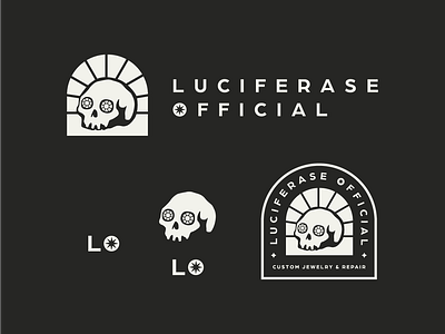 Luciferase badge badge design brand branding design drawing graphic design illustration logo logo design logomark