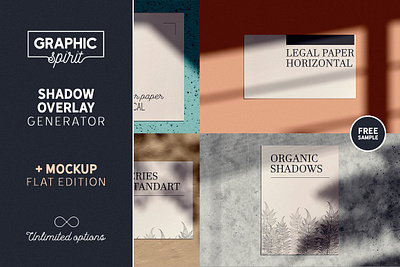 Shadow Overlay GENERATOR + Mockup backgrounds branding design editor free generator images layout maker mockup overlays photoshop poster psd shadow stationery template tools tree window