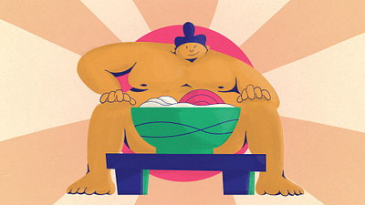 The Gap Project - Sumo Scene adobeillustrator after effects colorful design illustration illustrator pattern vector