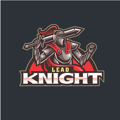 Knight game logo gaming gamming graphic illustrator logo logo design logo designer