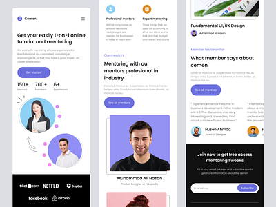 Cemen - Responsive Design cemen mentroing design mentoring muhammad zaini responsive design ui ux