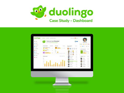 Duolingo - Dashboard case study dashboard design duolingo ui ux