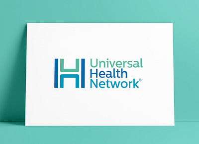 Universal Health Network Logo Designed by The Logo Smith brand identity brand mark branding healthcare identity initials logo logo design logo designer logo marks logos medical medical logo monomark portfolio typography