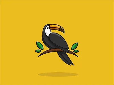 TOUCAN abstract logo behance chef cute logo dribble flatdesign icon logo design logoart logoawesome logobrand logoinspiration logoroom logos toucan toucan logo