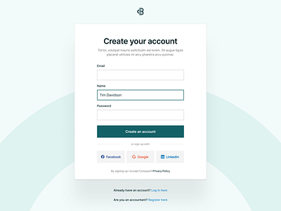 Sign up screen colors design design system figma form guideline input login login panel login screen sign signup ui uiux web website