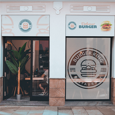 Burger king branding design