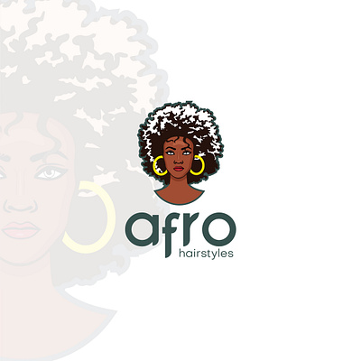 Afro design logo