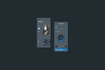 Iot app ui design app design illustration infographic minimal ui ux vector web