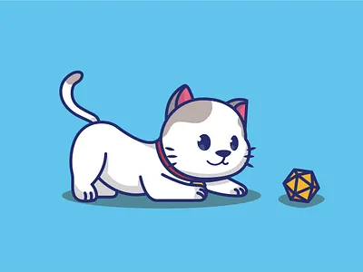 A Happy Cat cat catmascot cool cute design logo mascot mascotlogo