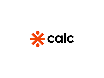 Calc Calculator Software Logo Design -×÷ 2d brand identity branding calculator colour design designer flat graphic design illustration logo logomark logos minimal pictorial saas software logo technology logo vector