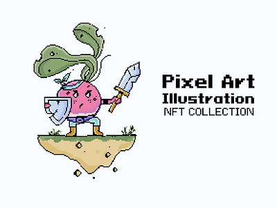 NFT CONCEPT 2d illustration artwork case study casestudy character character design collection concept concept art design dribbble flatdesign graphic design illustration illustration art nft not collection not concept pixel art pixelart