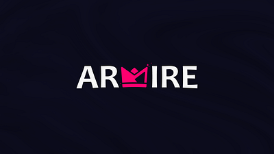 ARMIRE - Streamer brand branding communication flat logo princess stream twitch typography vecteur vector