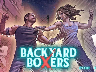 Game Development: Title Screen Illustration digital painting game development gaming graphic art illustration