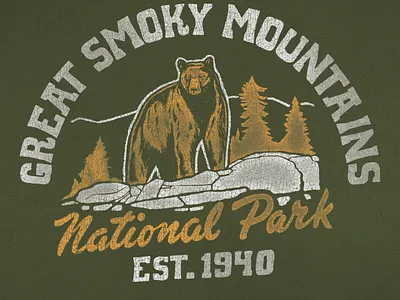 Great Smoky Mountains National Park backpacking bear camping great smoky mountains hiking hire national park nature north carolina outdoors park parks smokies smoky smoky mountains tennessee vacation vintage wilderness woods