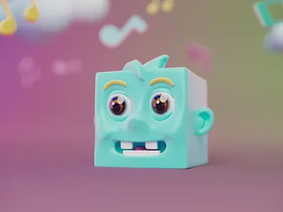 I Box caroon cartoon clever cute design funny zbrush pixlogic zoo